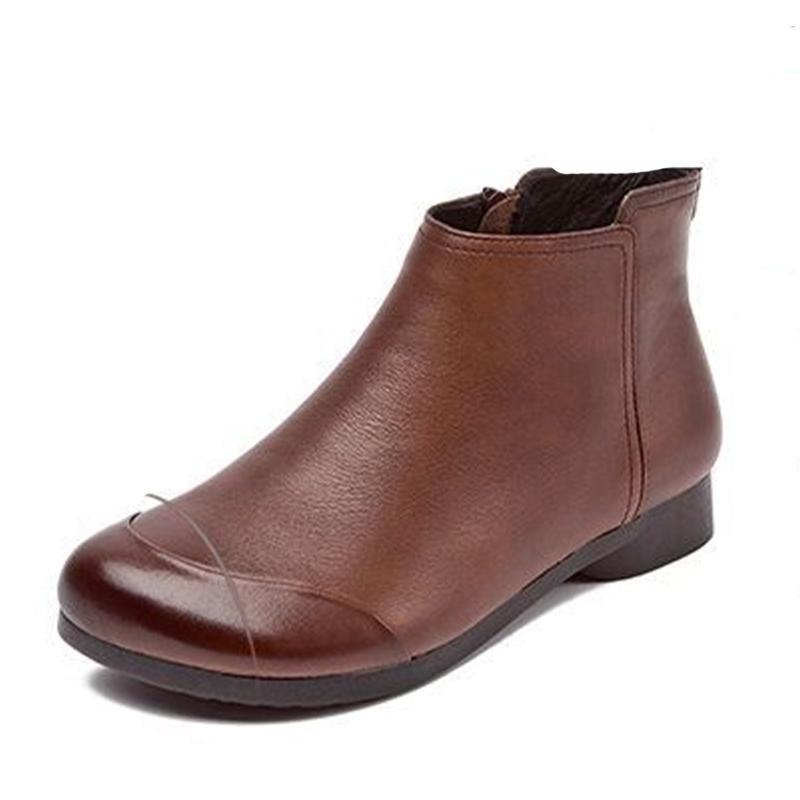 Fashion Flats Ankle Women's Boots Fashion Dress New Shoes Designer Winter Woman Botas 2025 Casual Cozy Goth Classic Mujer Chelsea Boots