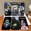 Horror S-Sally F-Face Suspense Game Phone Case For IPhone 17 16 15 14 13 12 11 Pro Max Plus Mini Silicone Black Cover