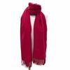 Pristine HERMES Scarf Red cashmere Women Used