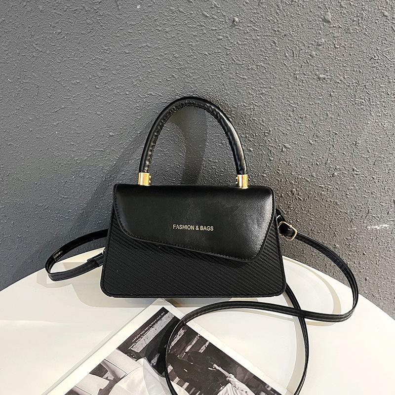 High texture casual fashion versatile handbag women's simple temperament daily commuting shoulder messenger bag