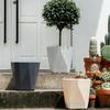 30cm Large Caliber Nordic Style Floor-Standing Plastic Flower Pot