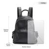 Genuine Leather Ladies' Backpack Backpack Retro Large-capacity Schoolbag