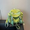 Fashi Versatile Women Drawstring Shoulder Bags Outdoor Sports Travel Ladies Backpack Casual College Female Nyl Handbags Tote
