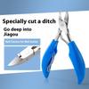 Stainless Steel Toenail Nipper With Ergonomic Grip & Sharpened Blade Suitable For Precise Nail Trimming Cuticle Removal