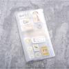 Passport Pocket PVC Zipper Bag Notebook Storage Bag Journal Planner Card Holder Notebook Zipper Bag