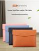 A4 Waterproof File Folder with Magnetic Buckle - Large Capacity Business Office Bag, Logo Customizable