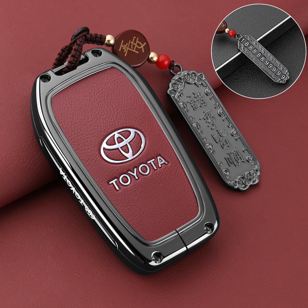 Car Key Cover Car Key Protector Shell Accessories For Toyota Corolla Prius Camry CHR C-HR RAV4 Altis Land Cruiser Prado