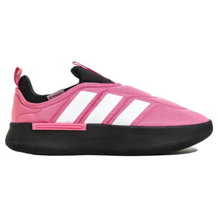 Adidas Adipuff Fabric Versatile Comfortable Low-Top Lifestyle Sneakers Unisex Sneakers Pink JI2689