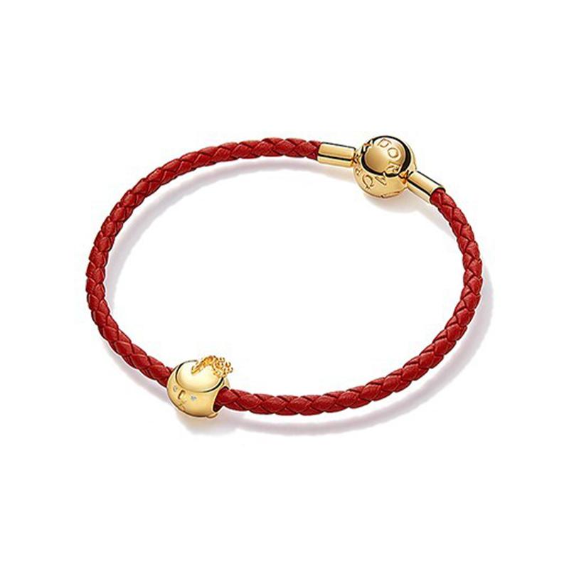 Pandora Lucky Rabbit Linmen Weaving Bracelet Women's Style zt2583
