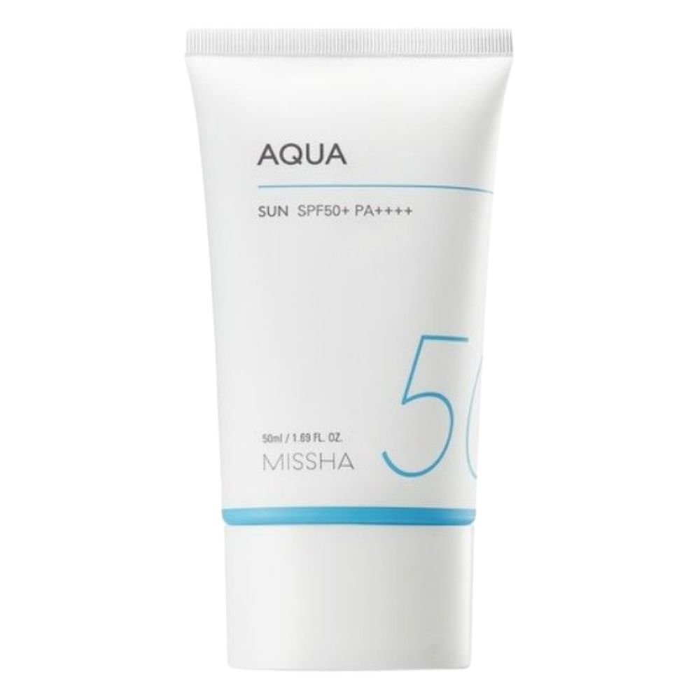 Missha All Around Safe Block Aqua Sun Cream SPF50+ PA++++ Lightweight & Hydrating Sunscreen 50ml