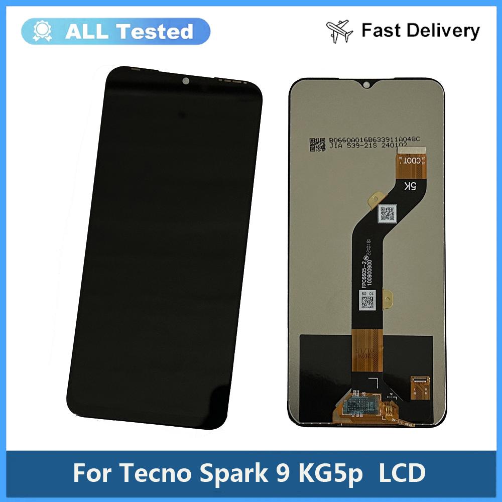 

LCD Screen and Digitizer Full Assembly For Tecno Spark 9 KG5p