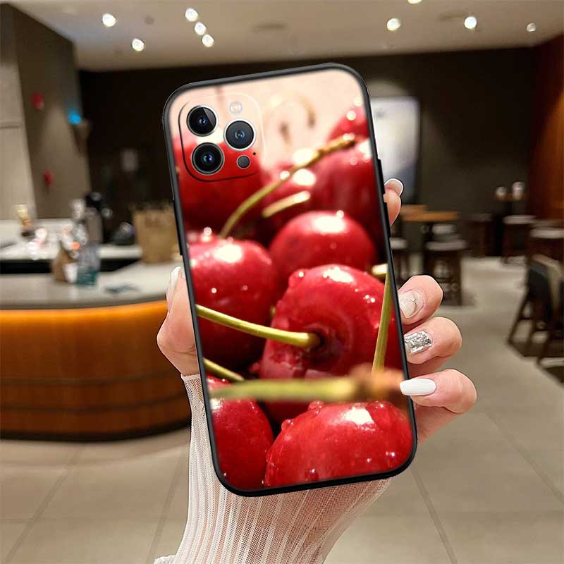 UP21 Cherry summer fruit New High-End Shell Phone Case for Xiaomi Poco C40 C50 C51 C55 C65 C71 C75 F3 F5 F6 F7 M2 M3 Pro Ultra
