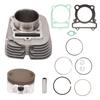 13pcs Cylinder Piston Top End Kit UY 11310 03 00 Aluminum Alloy Replacement for Big Bear Wolverine 350 Grizzly 350