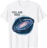 Vtipné Jsi Tady Galaxie Astronomie Mléčná Dráha Vesmír Sci-Fi Tričko Dámské Unisex Oblečení Grafická Trička Streetwear Harajuku
