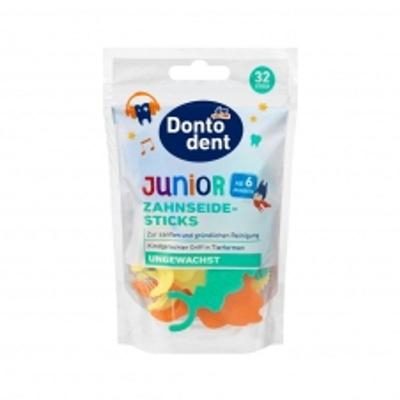 Junior Dental Floss Sticks 32-pack