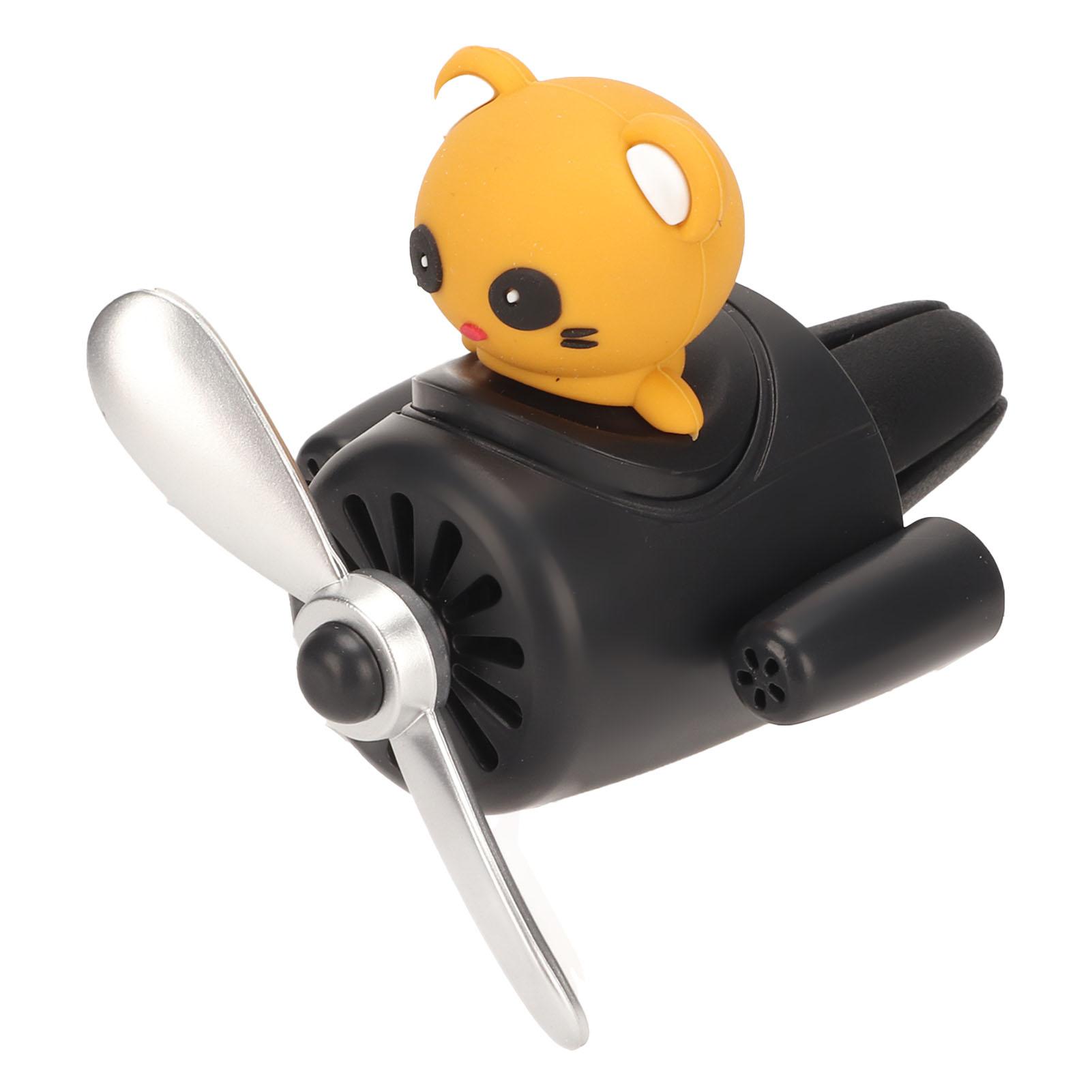 

Освежители воздуха для автомобиля Милый медведь Вращающийся пропеллер Длительная очистка воздуха Автомобильный ароматизатор