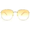 Gucci Cross Choker Series Double G Square Sunglasses Women Sunglasses GG0396S-003