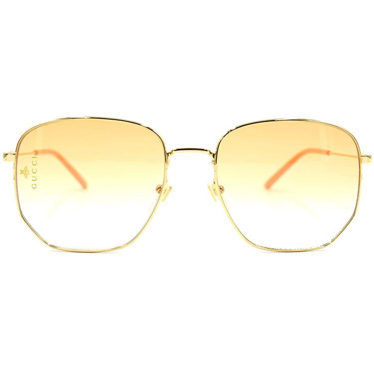 Gucci Cross Choker Series Double G Square Sunglasses Women Sunglasses GG0396S-003