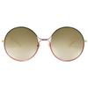Gucci Metal Round Vintage Tea Lenses Sunglasses Sunglasses Women's