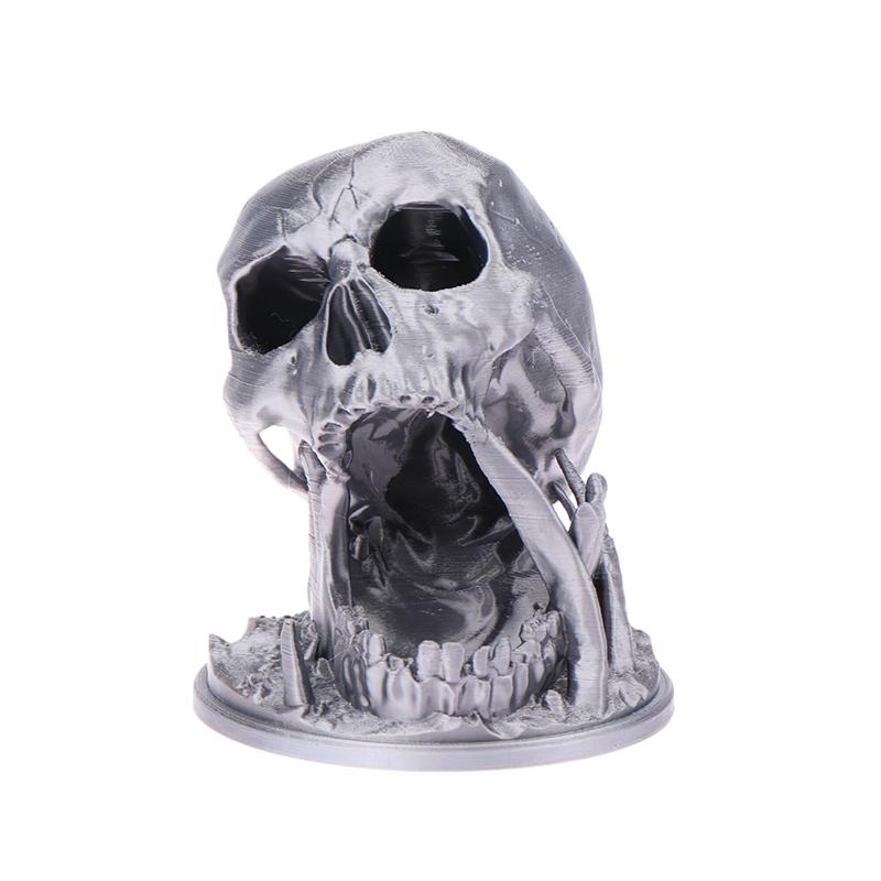 3D Schädel Würfelturm Skelett Figuren Skulptur Dekorative Verzierung Kreatives Aufbewahrungstablett Dnd Würfelrollturm Halloween