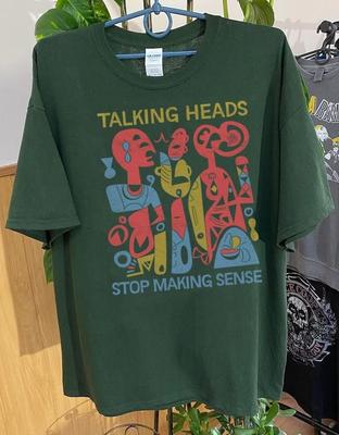 Stop Making Sense Talking Heads Retro-Shirt, Talking Heads Indie Shoegaze Shirt, Unisex T-Shirt, Geschenk für Frauen und Männer, Lustiges T-Shirt Klassisches T-Shirt