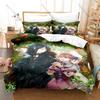 Cool Sugar Apple Fairy Tale Bedding Set, Duvet Cover & 2 Pillowcases, Fantasy Anime Pattern Breathable Fabric All Season