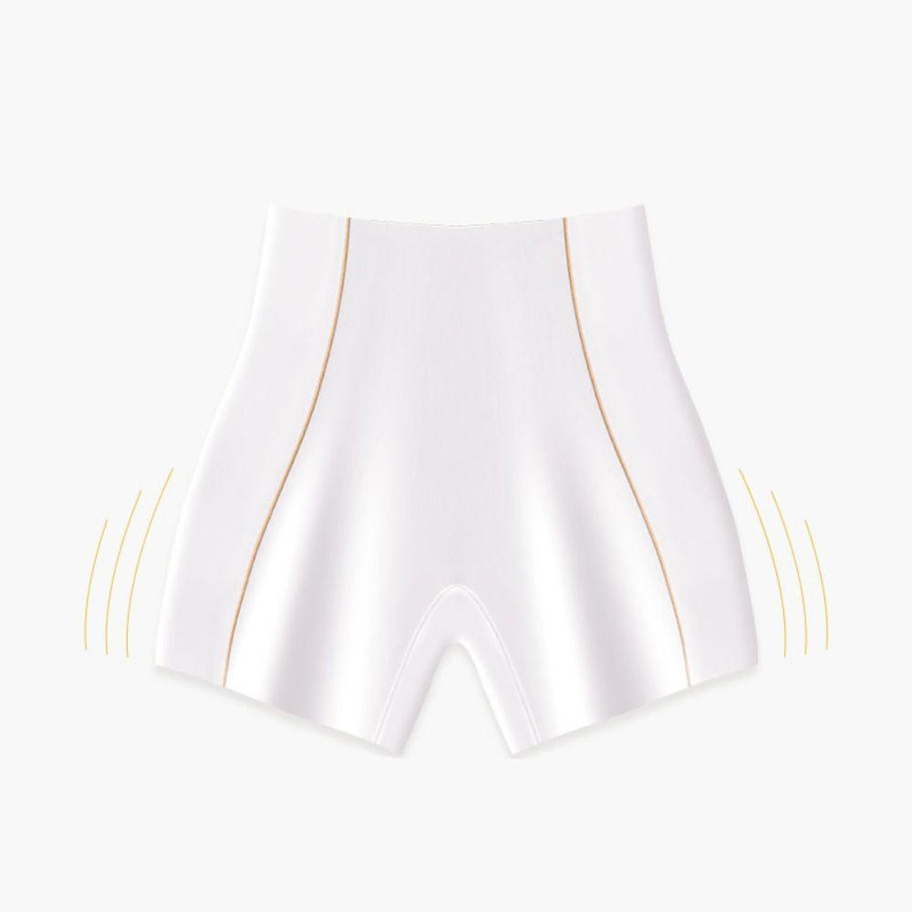 Underpants High Waisted Shapewear Abdomen Seamless Shapers Ice Silk Safety Pants  Summer