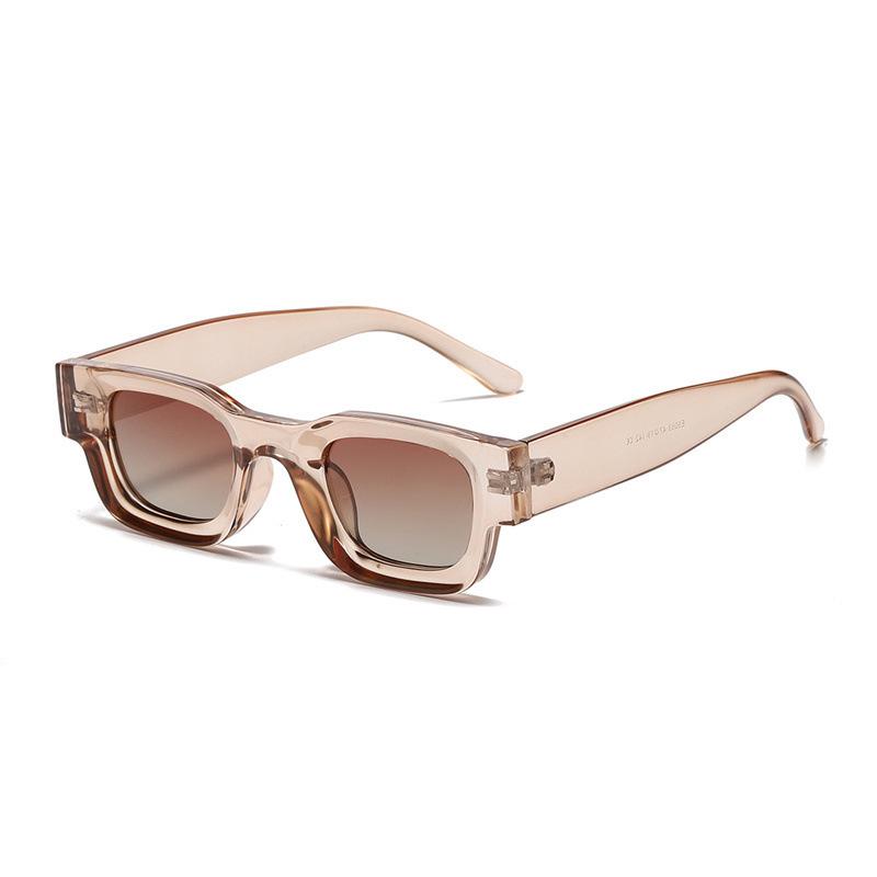 Trendy Women's Retro Round Frame Anti-UV Sunglasses