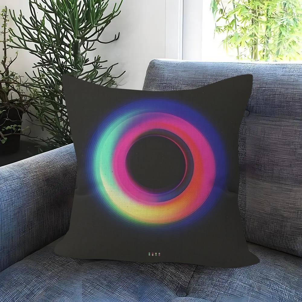 Gradient Halo Vintage   Cushion Cover Car Throw Pillow Case For Sofa Car Christmas Gift 40x40cm 45x45cm