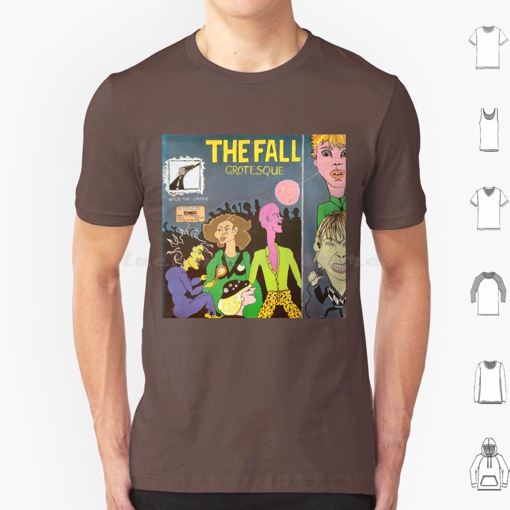 Grotesque T Shirt Big Size 100 Cotton Fall Mark Smith Grotesque Music Album Record Vinyl Band Artist