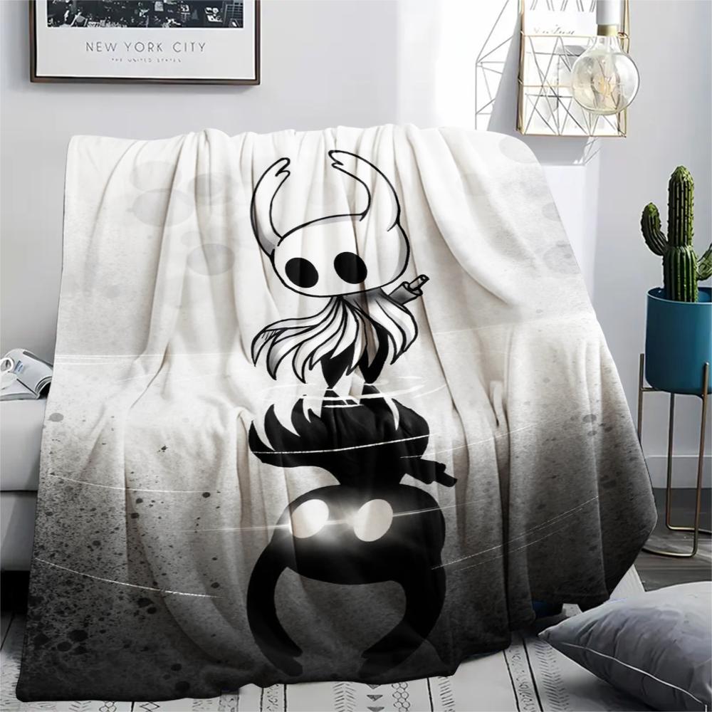 Hollow Knight Print Flannel Blanket, High quality Comfortable for All Seasons, Home Decor, Warmth and Comfort, Perfect for Christmas Gifts41