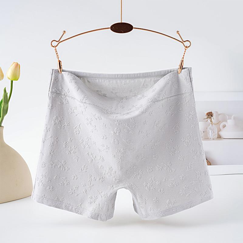 Lady Spring and Autumn Year Marriage Pure Cotton Breathable Comfortable Red Flat Angle Underwear