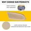 Fit For Honda Accord 08-12 Sedan Panel Front Door Armrest Cover Leather Beige US