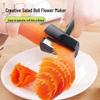 Multifunctional Spiral Slicer and Curling Iron for Fruits, Vegetables, and Hair
