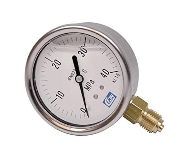 CEJN Japan Pressure Glycerin-Filled Gauge, 0-40MPa, 19-940-2109