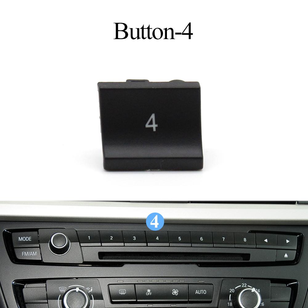 Couvercle de bouton de commutation pour Console de tableau de bord de voiture, Radio, lecteur CD, pour BMW série 3 M3 M4 F20 F21 F22 F23 F30 F32 F35 F34 F36 F45