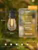 15m String Warm USB 5V Low PC Ambient Birthday New Christmas Shopping Street Decoration Lights, White, Voltage, Material, Break-Resistant, 15+1 Bulbs,