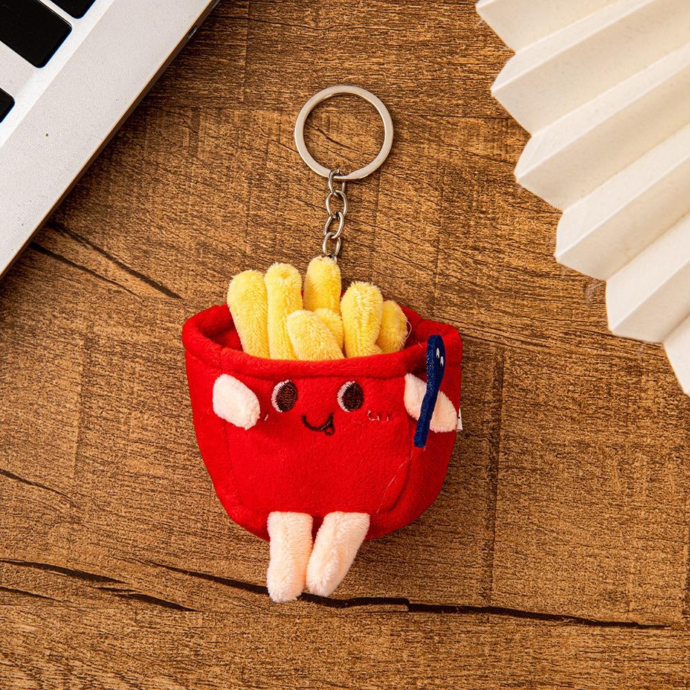 Păpușă de pluș Păpușă Simulare Mâncare Pandantiv Pandantiv pentru geantă Mâncare vegetală
