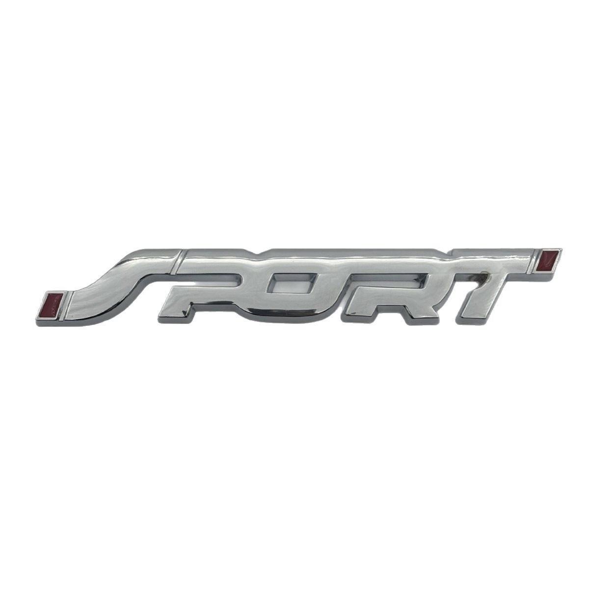 

Спортивная эмблема Наклейка на багажник для Mondeo Fiesta Модифицированные автомобили серебряный