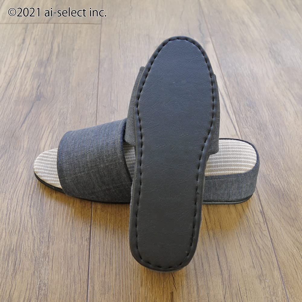 Denim Heel A More Stylish Design with a Front A Surprisingly Rare Pairing with Chinos and Made In Japan with Banshu These Slippers Are Comfortable and