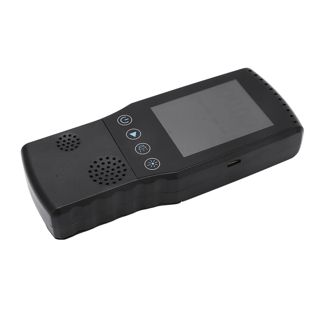 Handheld Nuclear Radiation Detector LCD Realtime Monitoring USB Charging Ionizing Radiation Meter 2500mAh Black