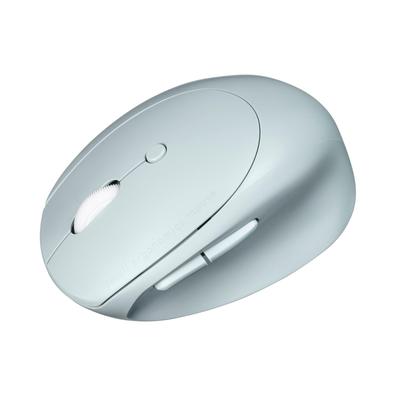Sanwa Supply Quiet Bluetooth Small Ergonomic Mouse 5 (Rechargeable, Buttons, Blue) MA-EBBS522BL