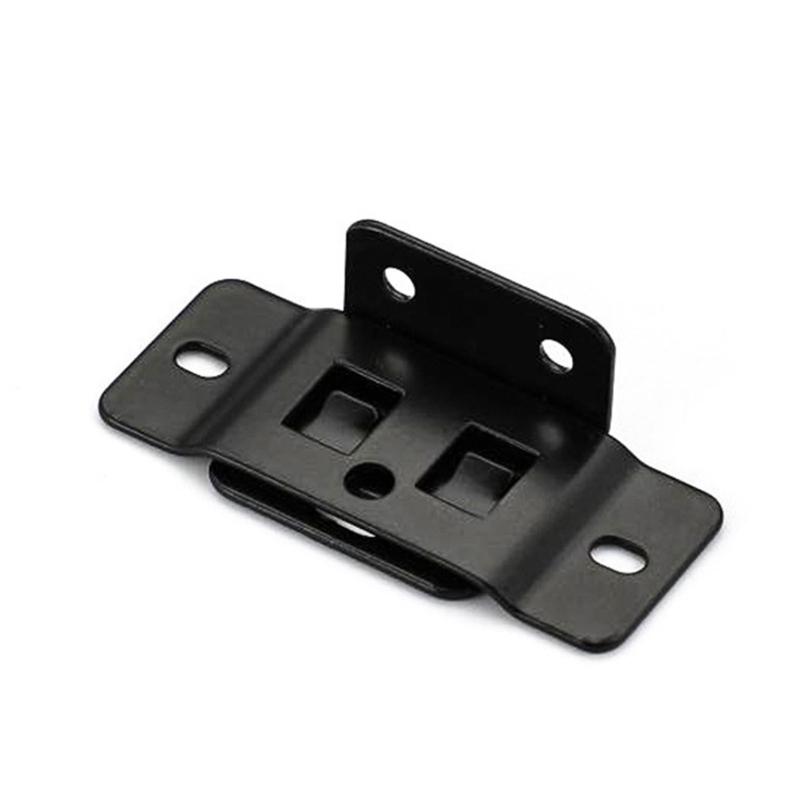 Locking Shelf Fixing Hardware, Steel Support Parts with Mounting Holes for Cabinet Board Installation and Repair