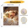 Disney Digital Oil Painting Belle Sleeping Beauty Art Handmade Diy Gift Home Decoration