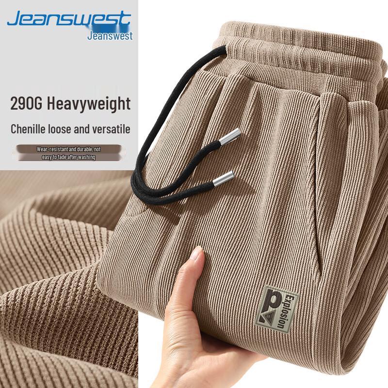 

Jeanswest Men s Chenille Straight-Leg Casual Pants L