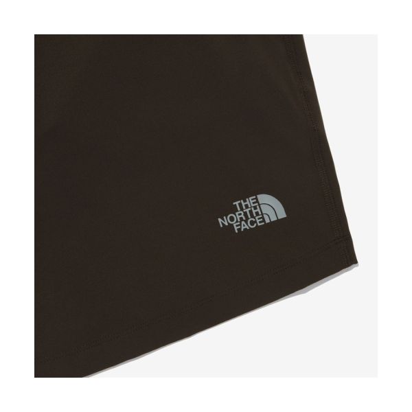 The North Face Slim Fit Round Neck Short Vest Women tops Chocolate NU9ER36B