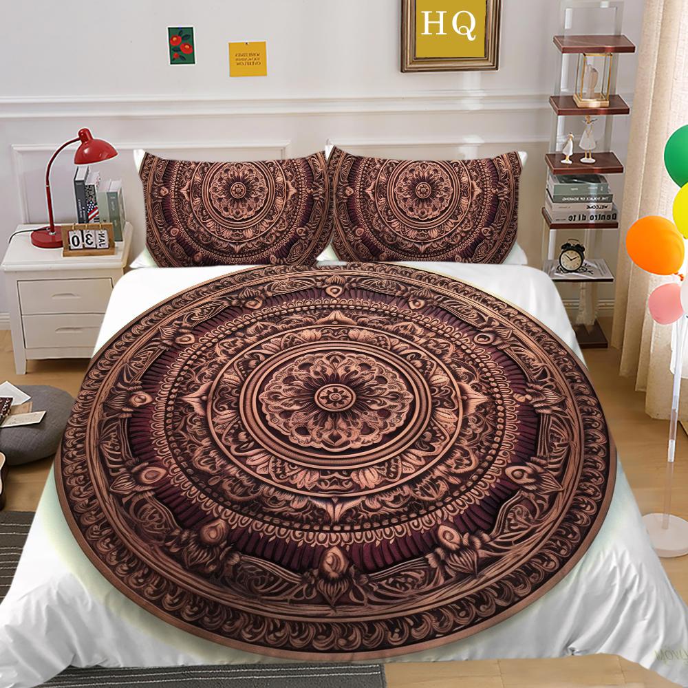 Bedding Cover Suit  Woman Man Printing Fashion Duvet Cover Sets Microfiber Bedspreads Double Size Home Textiles