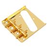 Metal Quality TL Electric Guitar Bridge Tailpiece Tail Part Set Accessory(Golden)