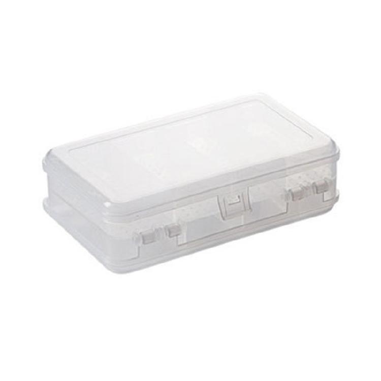 Versatile Jewellery Sorting Box Travel Friendly Plastic Jewelry Box 2 Layer Container for Organizing Accessories