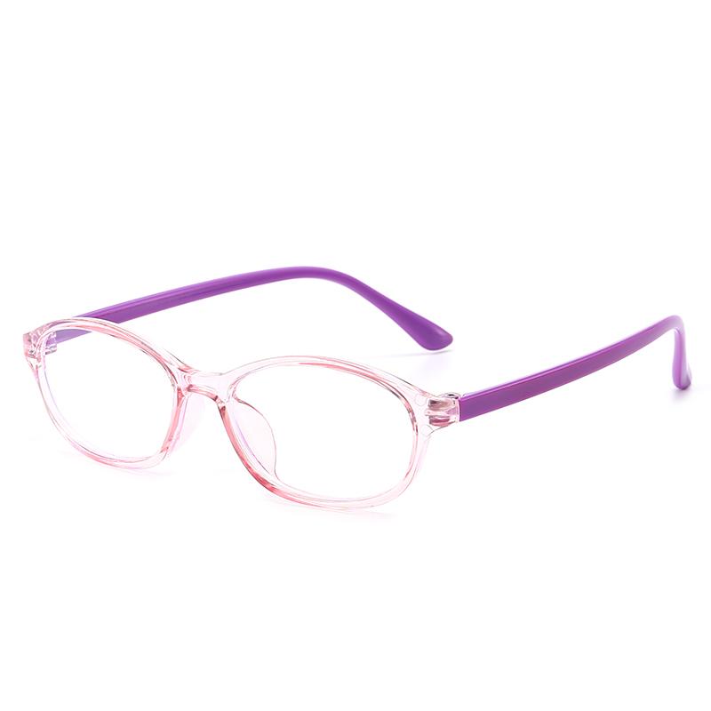 Blue Light Blocking Glasses For Kids Computer Glasses Silicone Frame Clear Lens Girl Boy Video Gaming Children Safety Eyewear